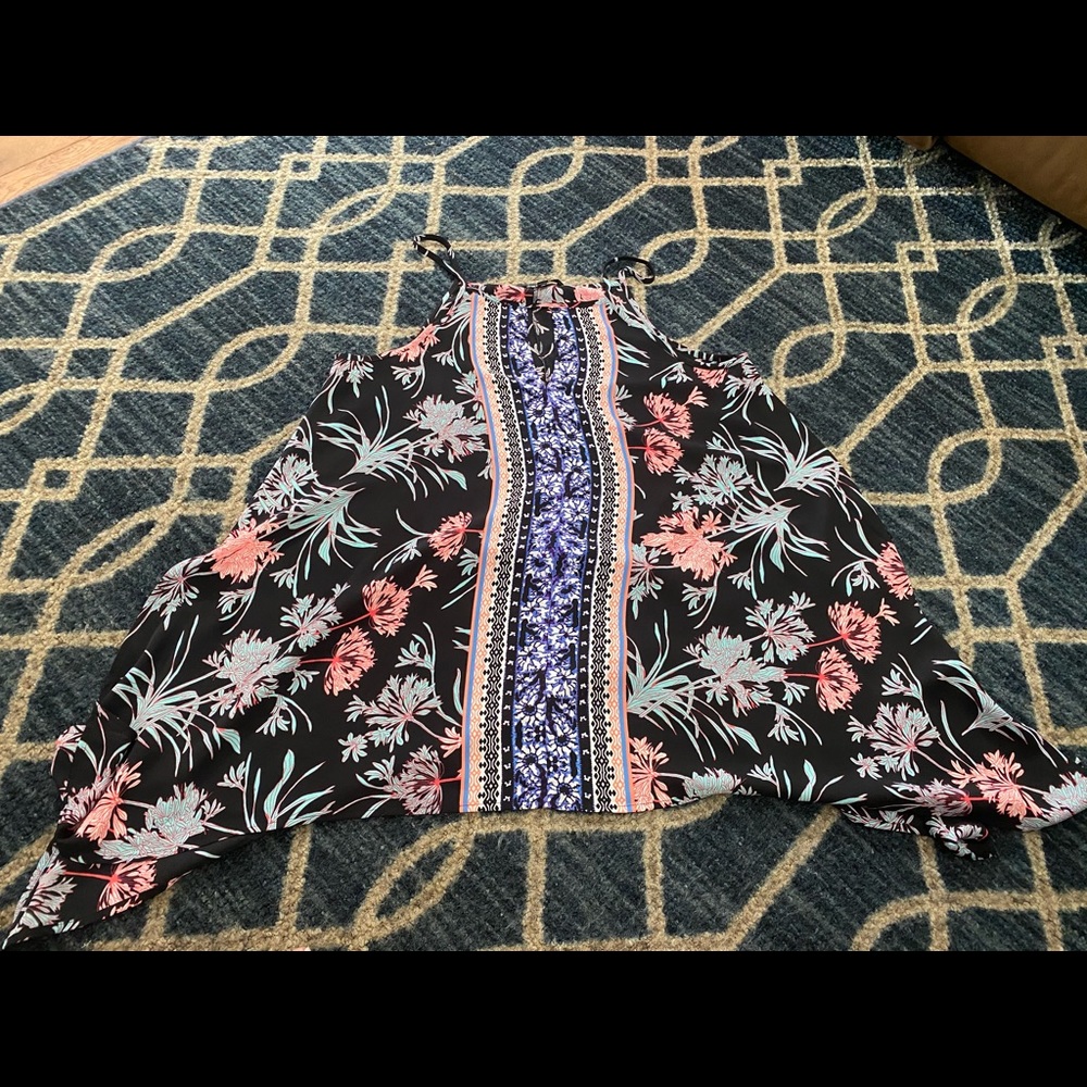 Express flowy tank top